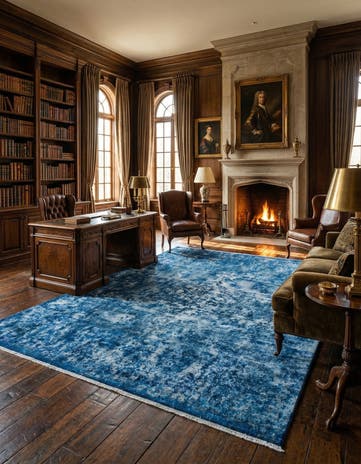 9' 7 x 13' 1 Vintage Royal Wool Rug