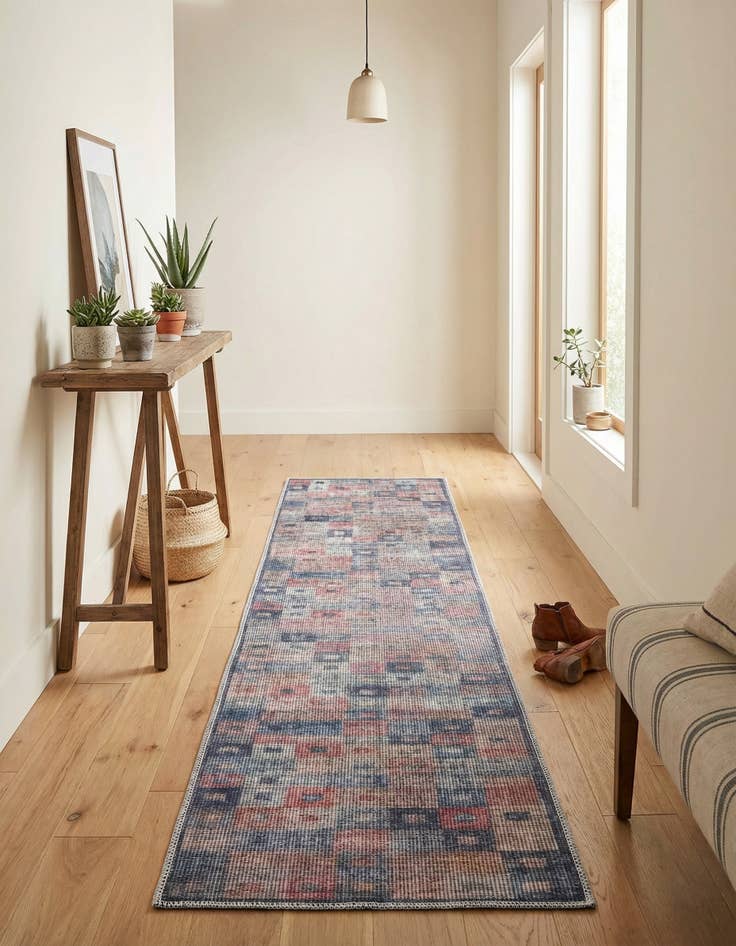 Detail image of 2' x 10'  Washable Sisu Runner Rug