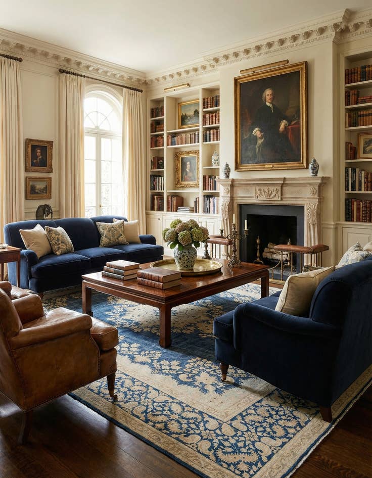 Detail image of 9' 10 x 13' 7 Vintage Royal Rug