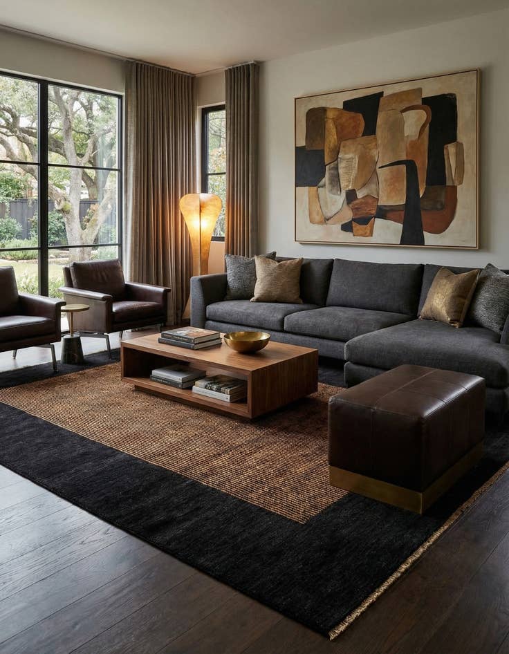 Detail image of  6' 4 x 10' 1 Juma Rug