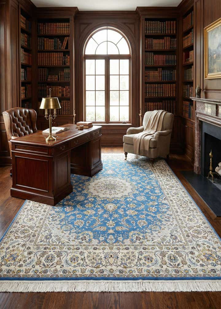 6' 7 x 9' 7 Nain Rug