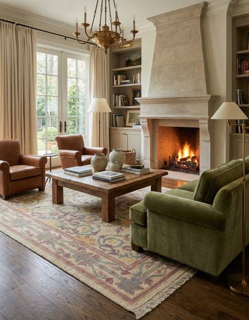 6' 3 x 9' 11 Hand Knotted Nepal Wool Rug