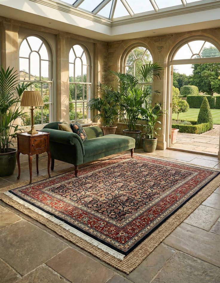 Detail image of  6' 9 x 8' 11 Mood Wool Rug