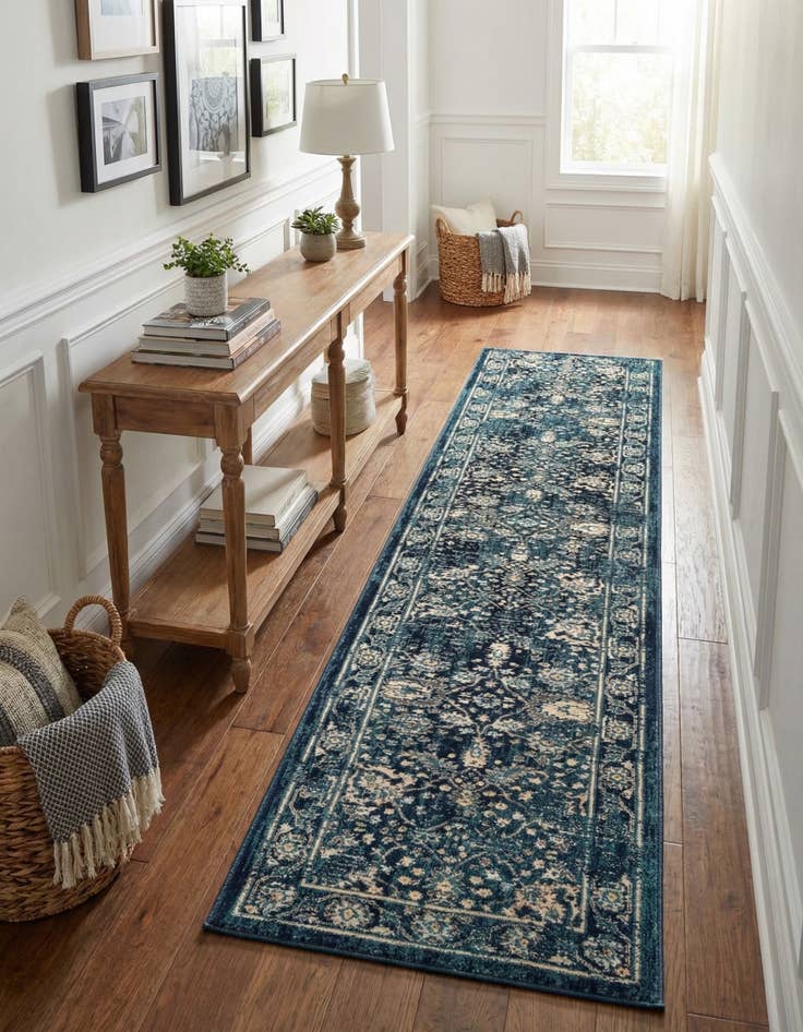 Detail image of 2' 7 x 12' Stockholm Runner Rug