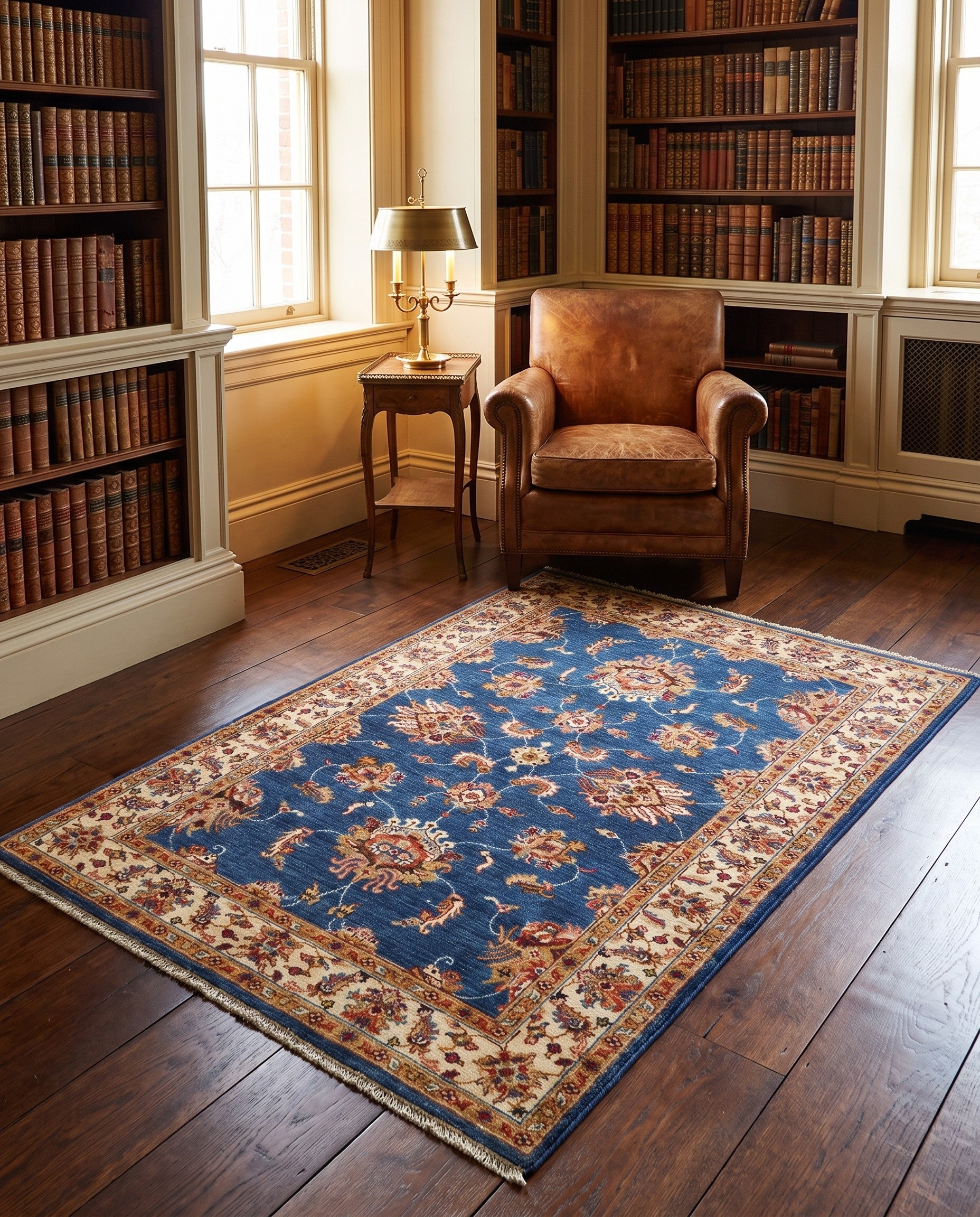 4' x 6' 3 Hand Knotted Ziegler Rug