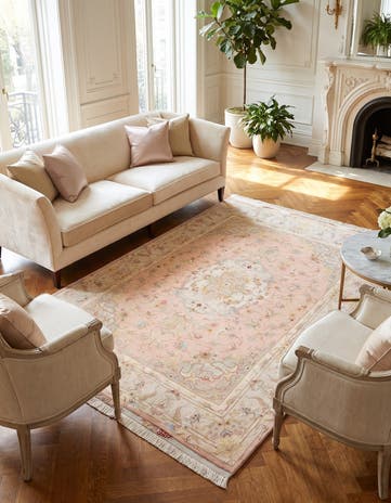 4' 11 x 7' Tabriz Rug