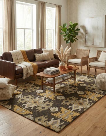 5' x 8' Luna Wool Rug