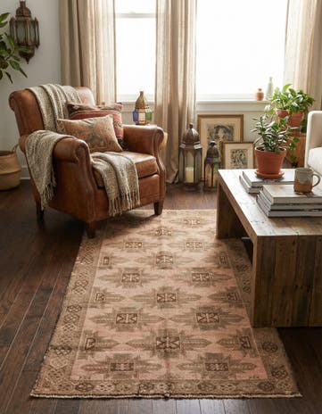 3' 3 x 6' 4 Hand Knotted Balouch Persian Wool Rug