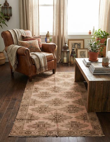 3' 3 x 6' 4 Hand Knotted Balouch Persian Wool Rug