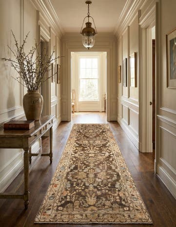 3' 2 x 12' 4 Hamedan Runner Rug