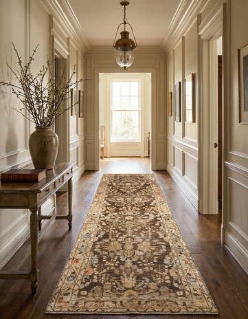 3' 2 x 12' 4 Hamedan Runner Rug