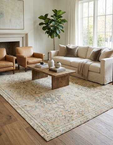 7' 1 x 10' 8 Hand Knotted Ultra Vintage Wool Rug