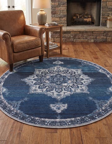 155cm x 155cm Renaissance Round Rug
