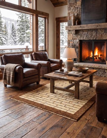 4' 6 x 6' 3 Juma Wool Rug