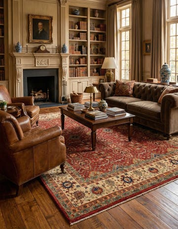 8' 1 x 10' Ariana Wool Rug