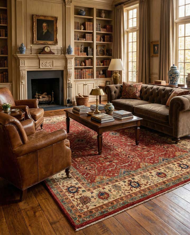 8' 1 x 10' Ariana Wool Rug