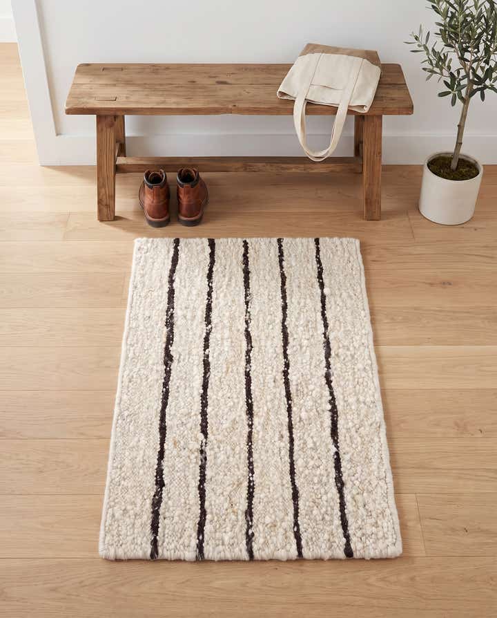 65cm x 95cm anudado a mano marroquí Alfombra Lana