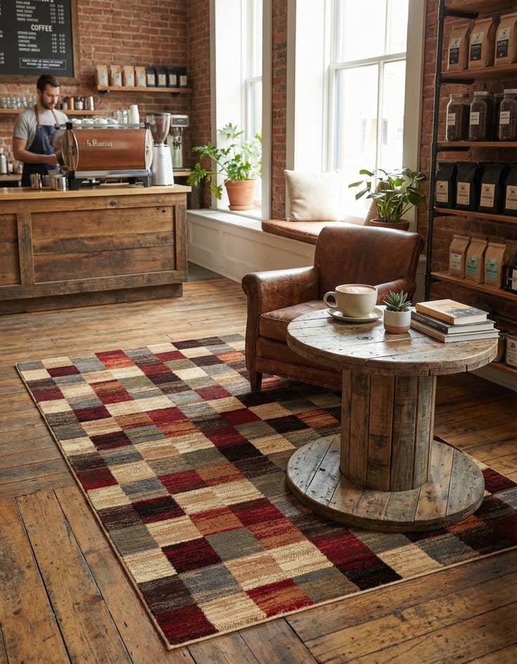 Detail image of  4' x 6' Cafe Rug