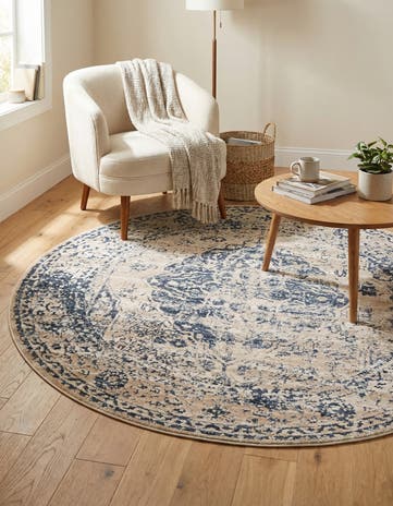 4' x 4' Eliza Round Rug