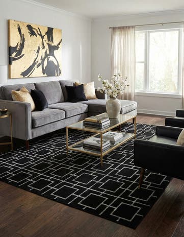 10' x 13' Marilyn Monroe™ Glam Deco Rug