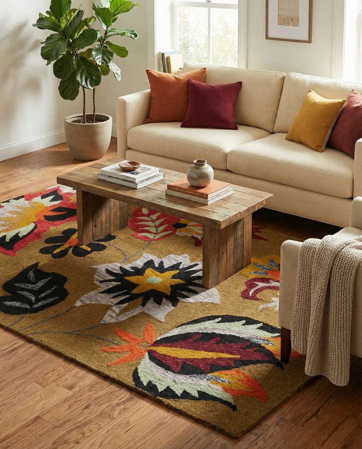 5' 1 x 8' 1 Agra Wool Rug