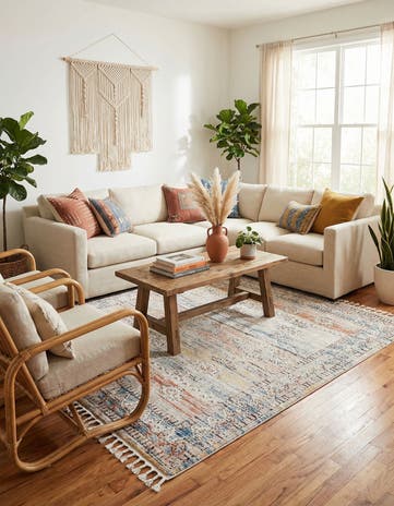 7' 10 x 7' 10 Aramis Square Rug