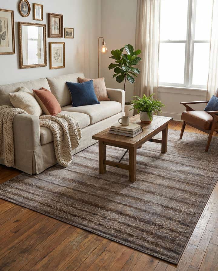 5' x 7' 6 New Vintage Rug