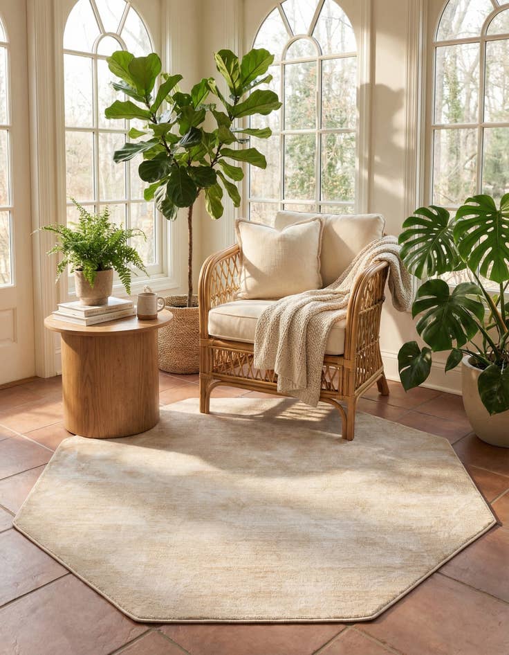 Detail image of 7' 10 x 7' 10 Finsbury Octagon Rug