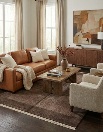 4' 11 x 6' 8 Hand Knotted Darya Wool Rug