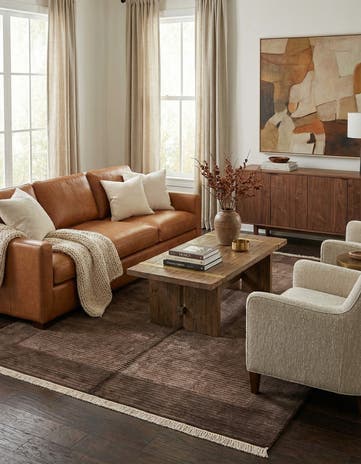 4' 11 x 6' 8 Hand Knotted Darya Wool Rug