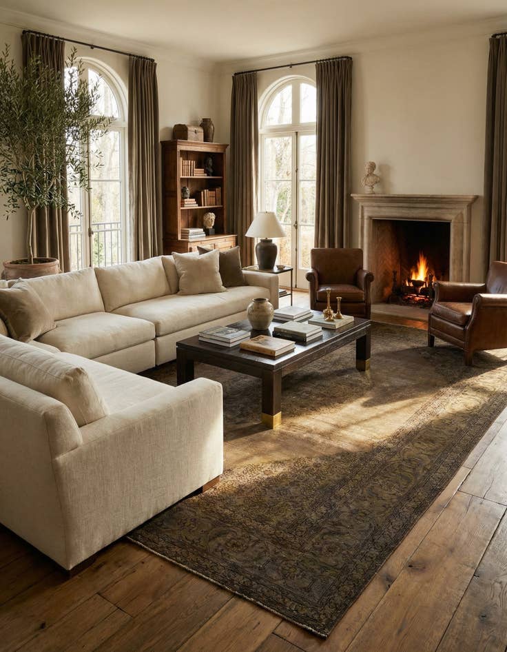 Detail image of 9' 9 x 12' 8  Hand Knotted Ultra Vintage Persian Wool Rug