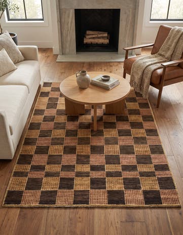 4' 8 x 6' 6 Hand Knotted Modern Ziegler Oriental Rug