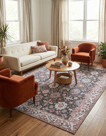 7' 10 x 10' Washable Timeless Rug