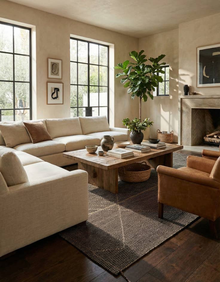 Detail image of 9' 9 x 14' 2  Hand Knotted Moroccan Wool Rug