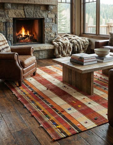 4' 9 x 7' 4 Jajim Rug