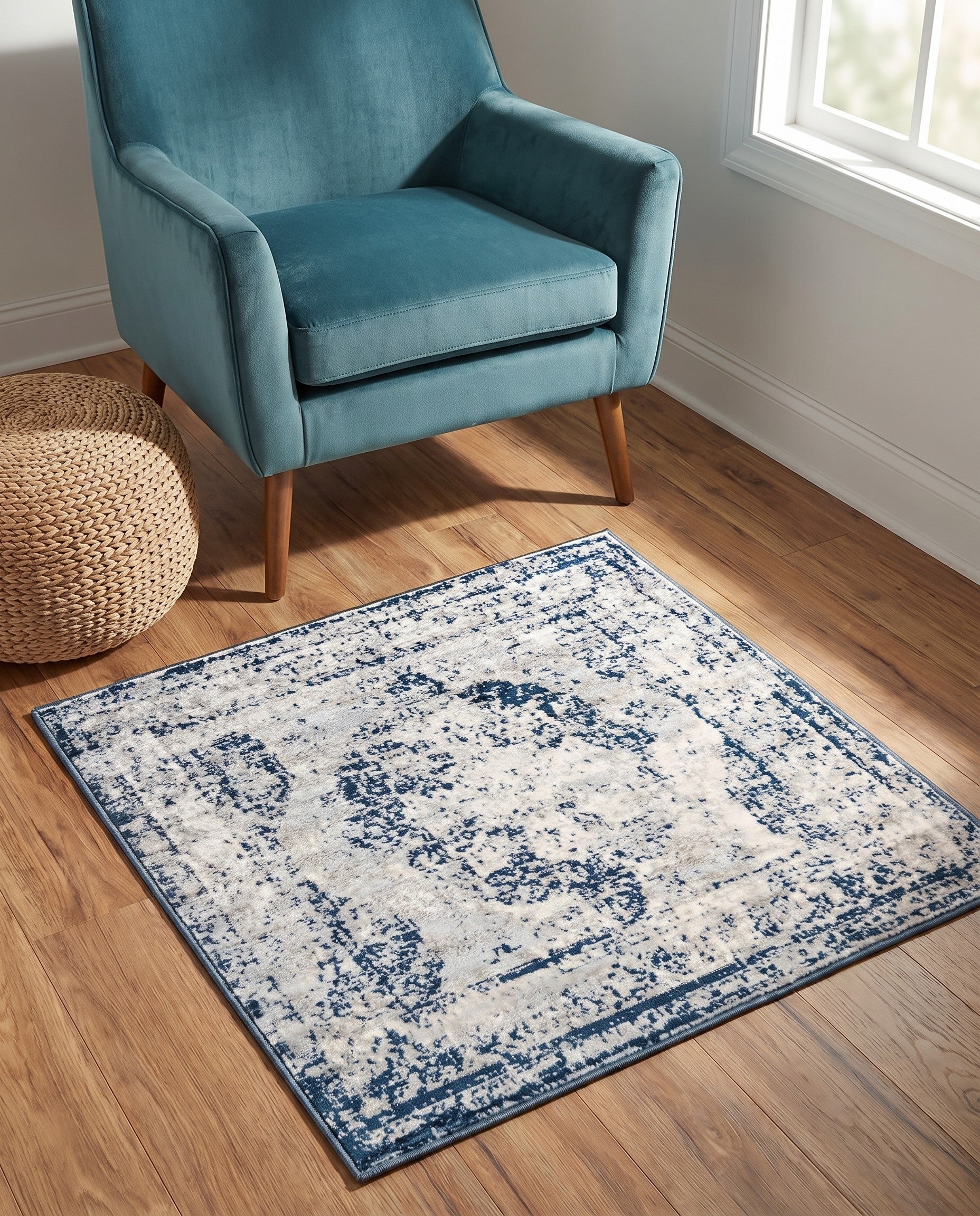 3' x 3' Monaco Square Rug