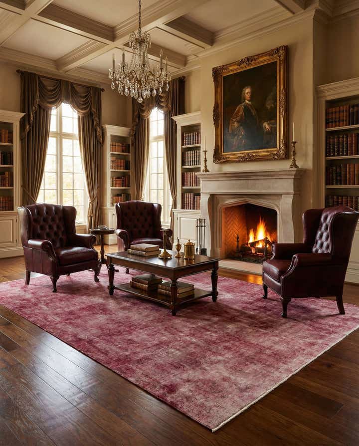 9' 7 x 13' 1 Vintage Royal Wool Rug