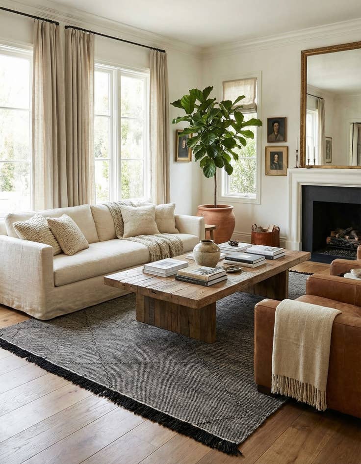 Detail image of 8' 6 x 9' 10  Hand Knotted Moroccan Wool Rug