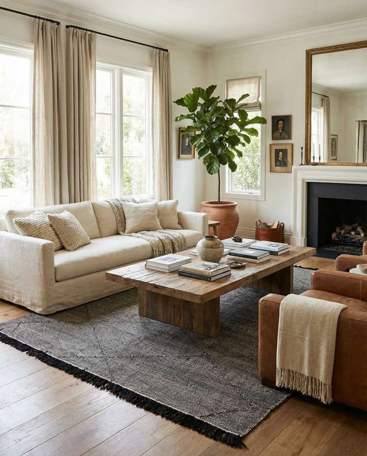 8' 6 x 9' 10 Hand Knotted Moroccan Wool Rug