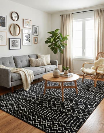 9' x 12' Kasbah Trellis Rug