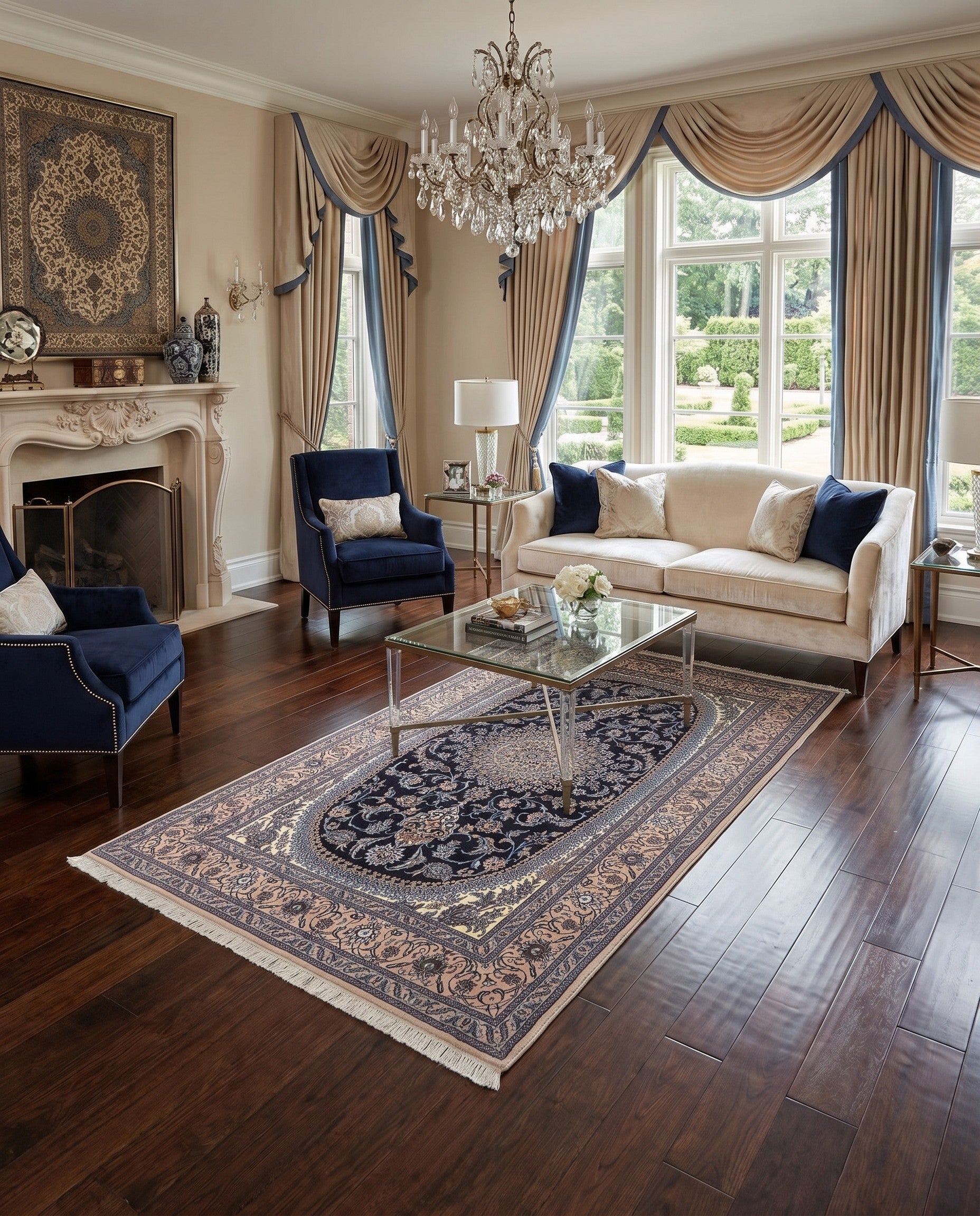 4' x 7' 7 Nain Rug