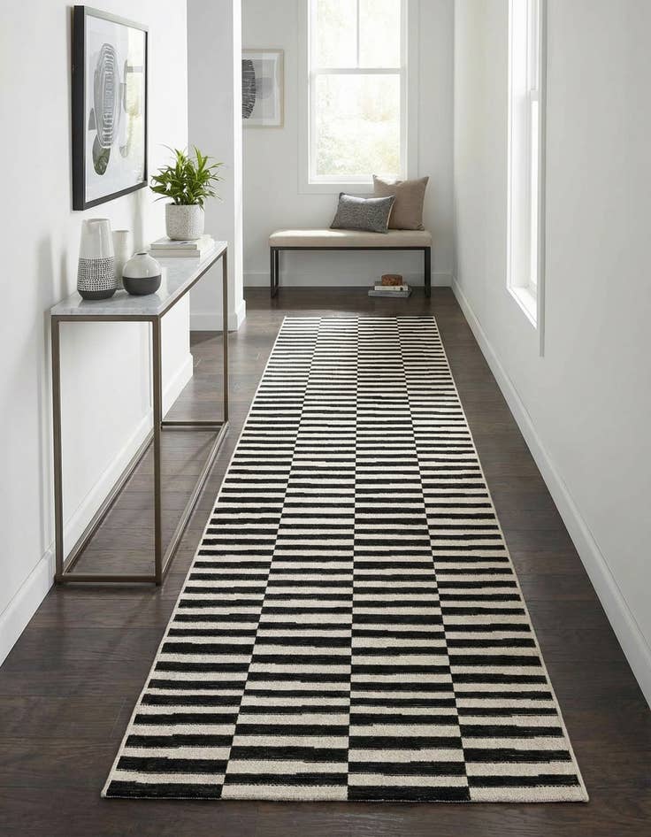 Detail image of 2' 7 x 12' Tribeca Runner Rug