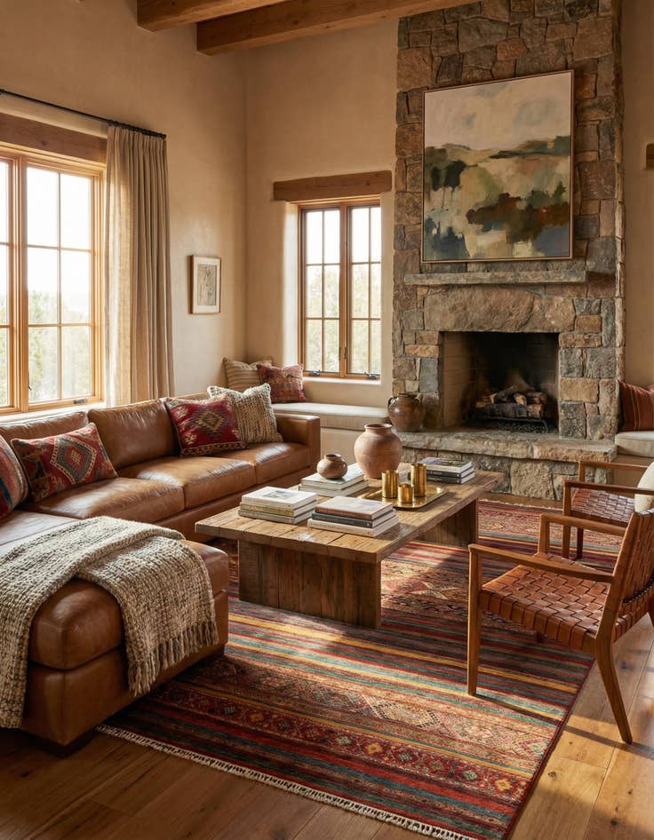 Detail image of 8' 4 x 11' 6  Hand Knotted Ariana Ziegler Rug