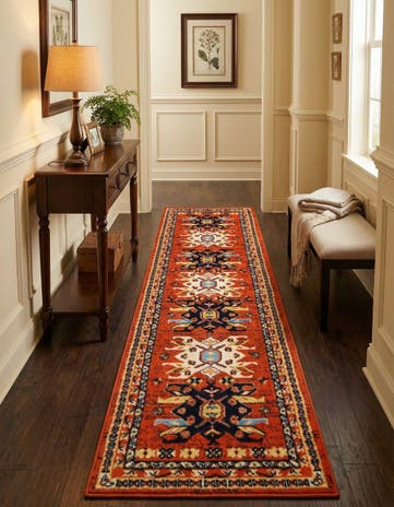 2' x 8' 2 Heris Runner Rug