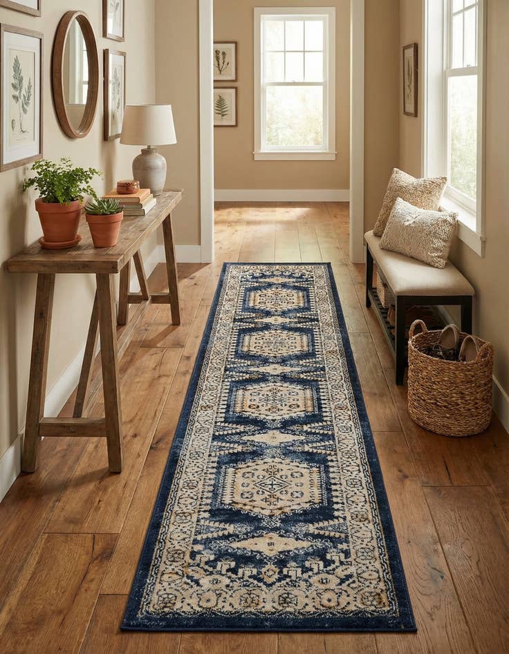 Detail image of 2' 7 x 10' Arcadia Runner Rug