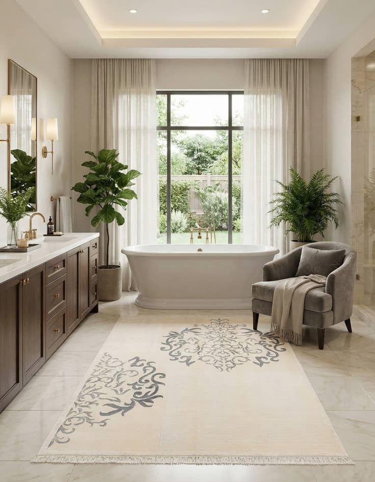 Detail image of 5' 6 x 7' 10 Darya Rug