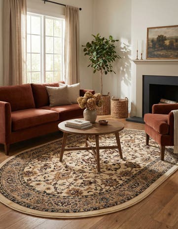 6' x 9' Yasmin Oval Rug