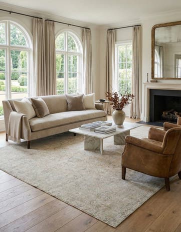 9' 10 x 12' 9 Hand Knotted Ultra Vintage Persian Wool Rug