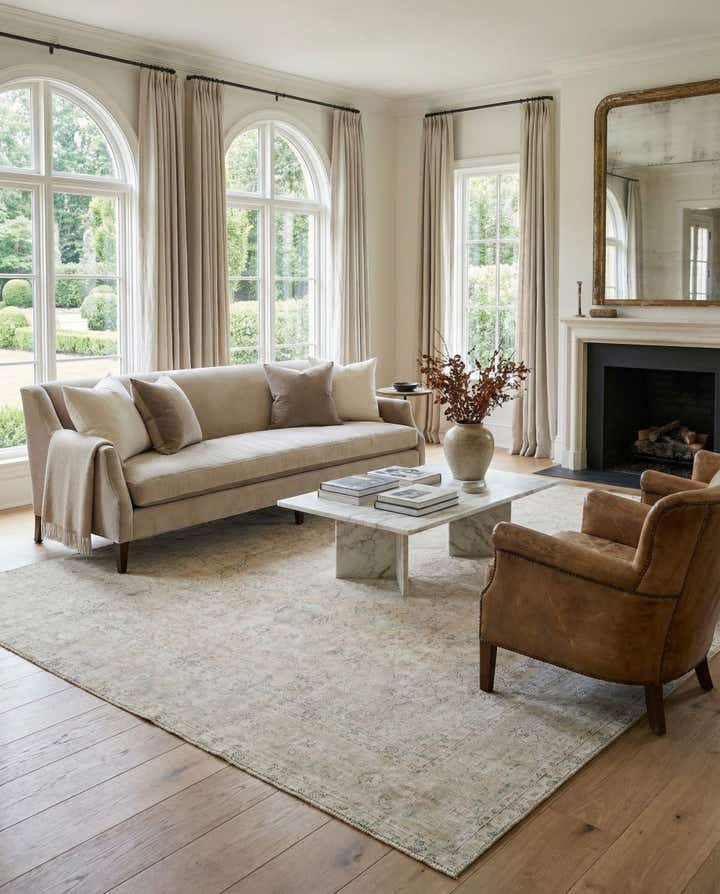 9' 10 x 12' 9 Hand Knotted Ultra Vintage Persian Wool Rug