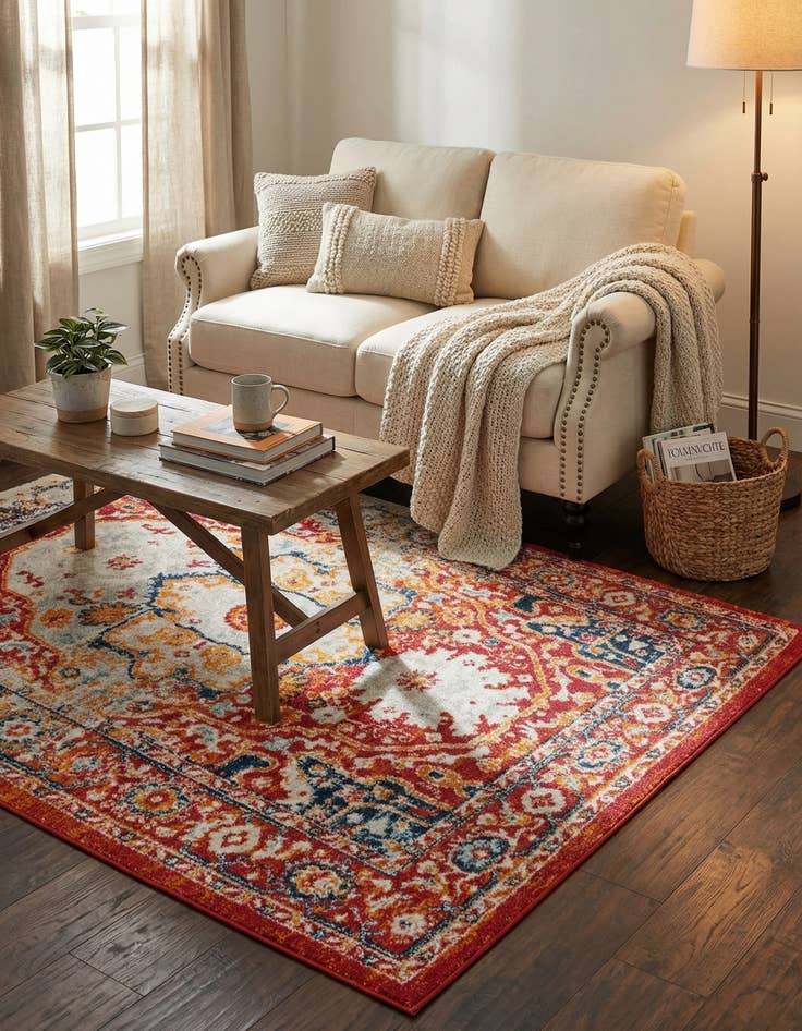 Detail image of  4' x 6' Madeline Vintage Rug